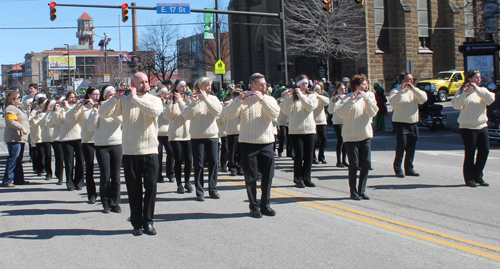 Fife & Drums - Irish American Club Eastside at St Patrick's Day Parade Cleveland 2015