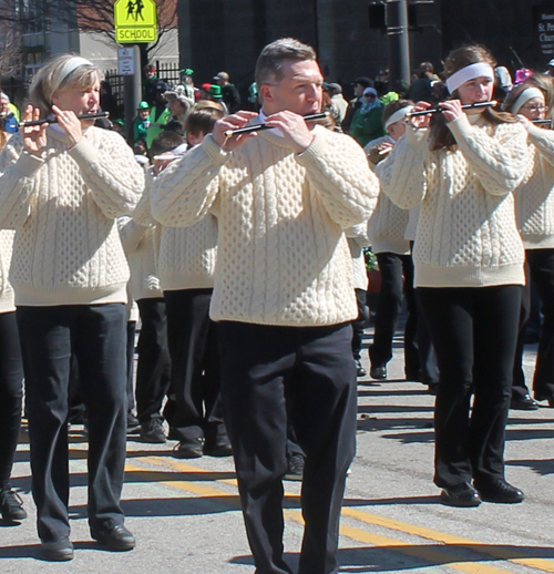 Fife & Drums - Irish American Club Eastside at St Patrick's Day Parade Cleveland 2015