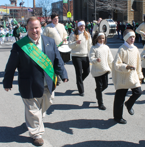Fife & Drums - Irish American Club Eastside at St Patrick's Day Parade Cleveland 2015