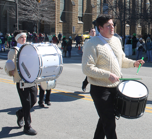 Fife & Drums - Irish American Club Eastside at St Patrick's Day Parade Cleveland 2015