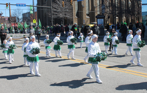 Flag Corps at Irish American Club Eastside at St Patrick's Day Parade Cleveland 2015
