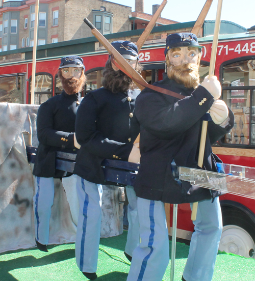 Irish American Club East Side float in the 2015 St Patrick's Day Parade