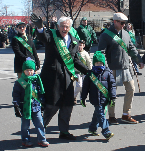 Supreme Court Justice Terrence O'Donnell and grandsons
