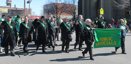 Public Officials at Cleveland St. Patrick's Day Parade 