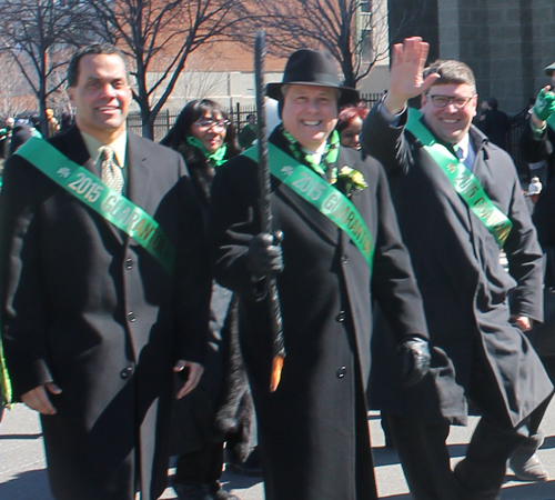Cleveland City Council's  at Cleveland St. Patrick's Day Parade 