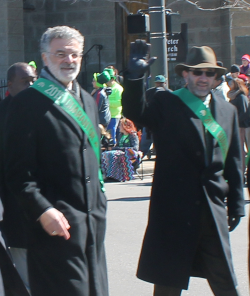 Cleveland Mayor Frank Jackson and Councilman Tony Brancatelli