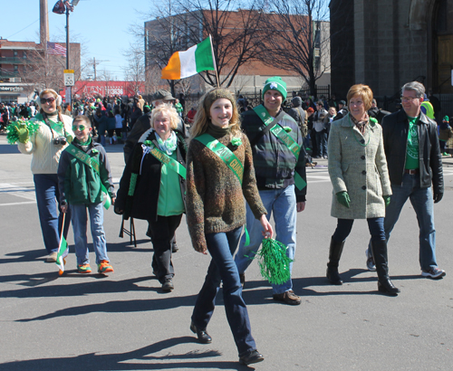 Grand Marshall Dan Corcoran family