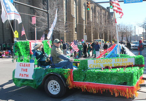 USO at Cleveland St. Patrick's Day Parade 