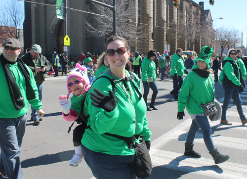 Cleveland Police at St. Patrick's Day Parade 2015 in Cleveland