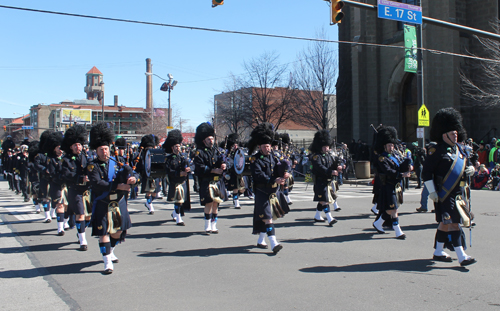 Cleveland Police at St. Patrick's Day Parade 2015 in Cleveland