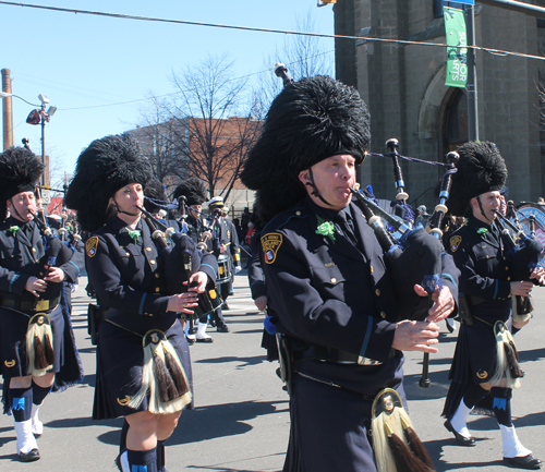Cleveland Police at St. Patrick's Day Parade 2015 in Cleveland