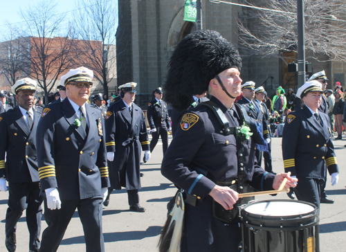 Cleveland Police at St. Patrick's Day Parade 2015 in Cleveland