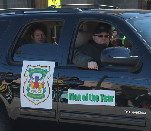 Cleveland Police at St. Patrick's Day Parade 2015 in Cleveland