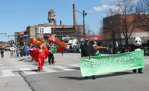 Cleveland Asian Festival at St. Patrick's Day Parade