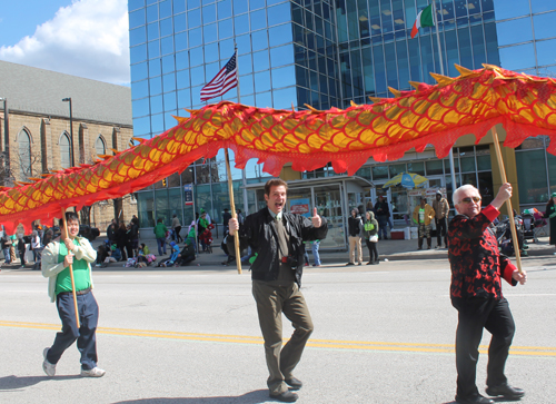 Cleveland Asian Festival at St. Patrick's Day Parade