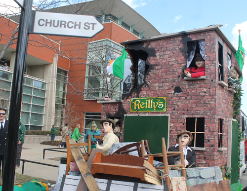 Irish American Club East Side float