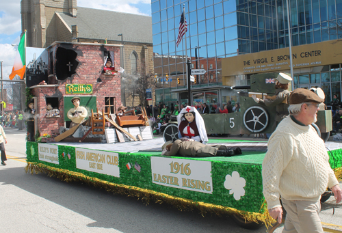 Irish American Club East Side float