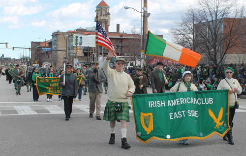 Irish American Club East Side at 2016 Cleveland St. Patrick's Day Parade