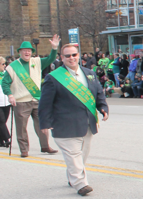 Kevin McCluskey Irish American Club East Side at 2016 Cleveland St. Patrick's Day Parade