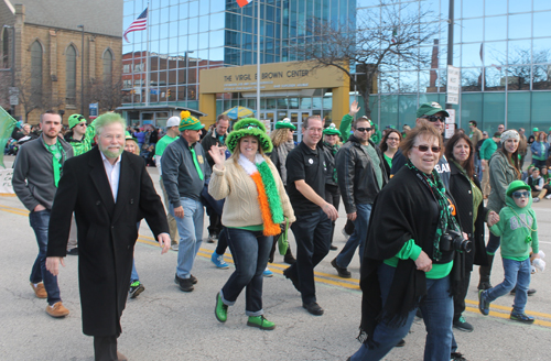 Irish American Club East Side at 2016 Cleveland St. Patrick's Day Parade