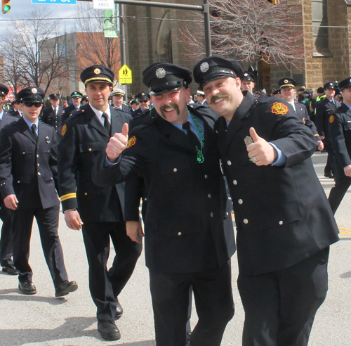 Cleveland Firefighters at parade