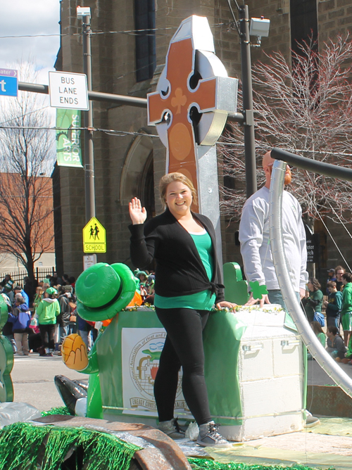 Float at parade