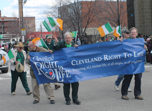 Right to Life at St Patrick's Day Parade