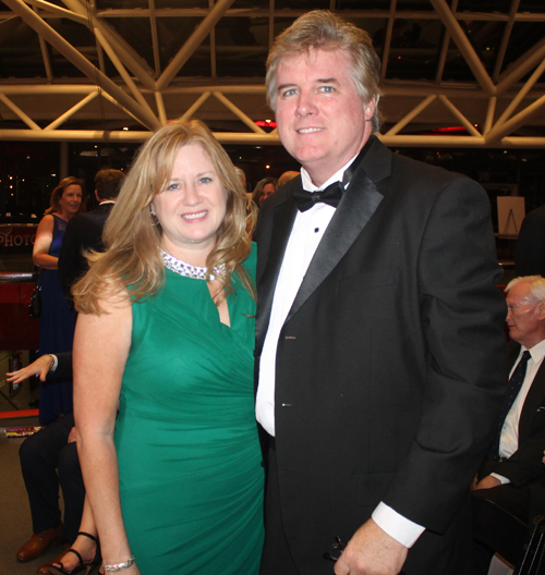 Teresa and James Prendergast, President of Mayo Society of New York