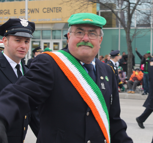 Cleveland Fire Department at St Patrick's Day Parade