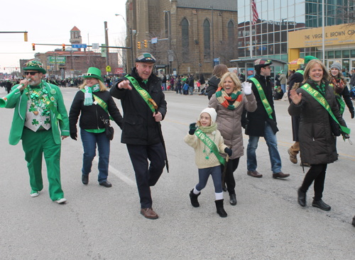 St Patrick's Day Parade Dignitaries