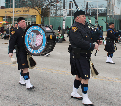 Cleveland Police Department at St Patrick's Day Parade