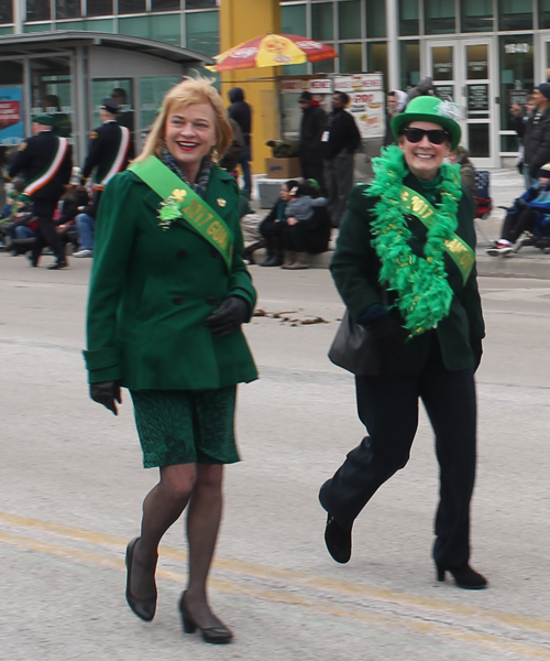 St Patrick's Day Parade Dignitaries
