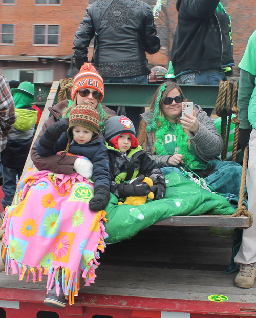 at St Patrick's Day Parade in Cleveland