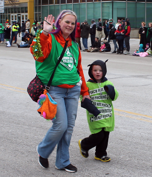 at St Patrick's Day Parade in Cleveland