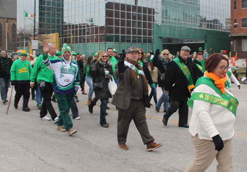 Irish American Club East Side at St Patrick's Day Parade in Cleveland