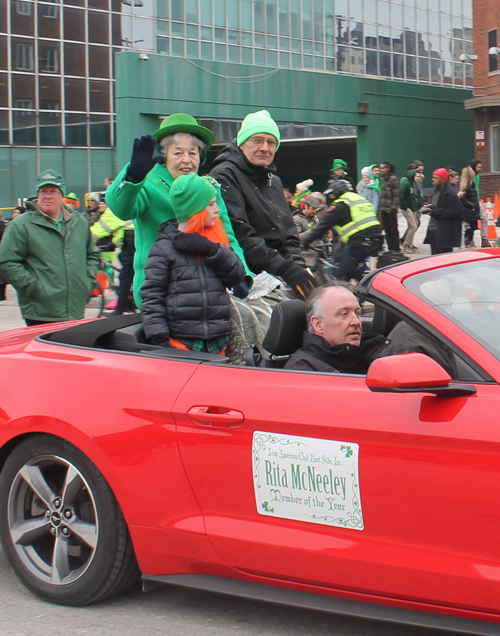 Irish American Club East Side Member of the Year Rita McNeeley