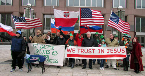 Cleveland Polonia on St. Patrick's Day