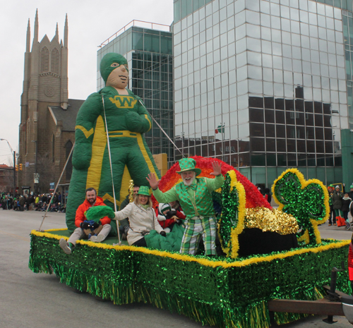 Weedman at St Patrick's Day Parade in Cleveland