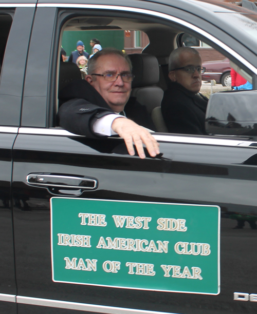 West Side Irish American Club Man of the Year Lawrence O'Donnell