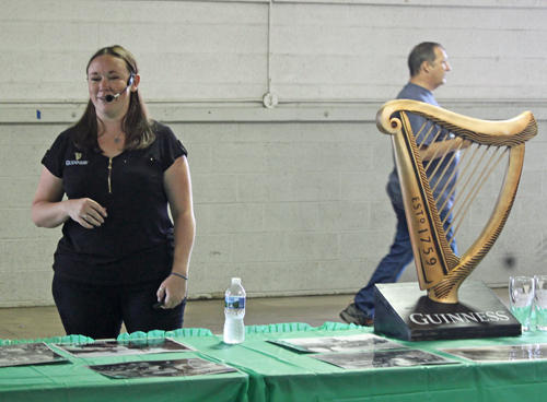 Guinness beer teasting and program