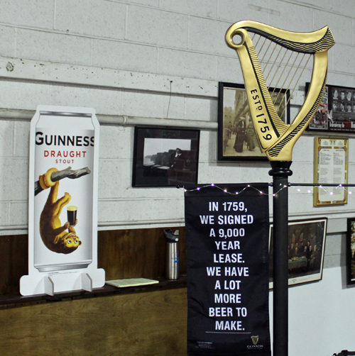 Guinness for rent sign
