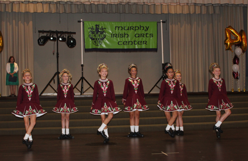 Murphy Irish dancers at the Murphy Irish Arts 40th anniversary party