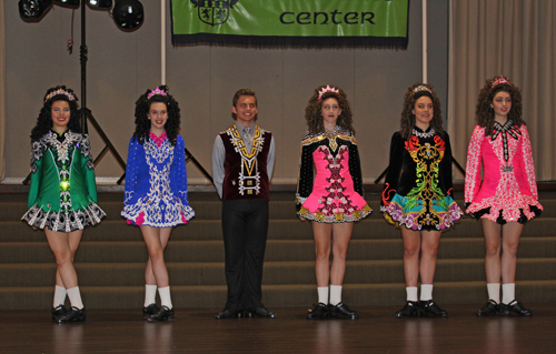 Murphy Irish dancers at the Murphy Irish Arts 40th anniversary party