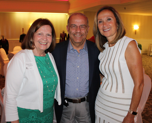 Sheila Murphy Crawford with Dr. Wael and Mrs. Khoury