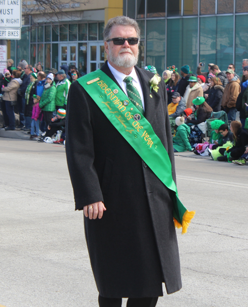 Hiberrnian of the Year Jim Kilbane