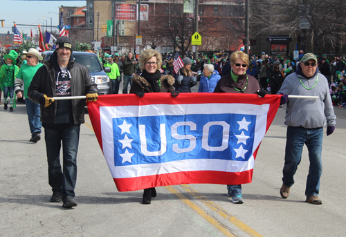 USO in St Patrick's Day Parade