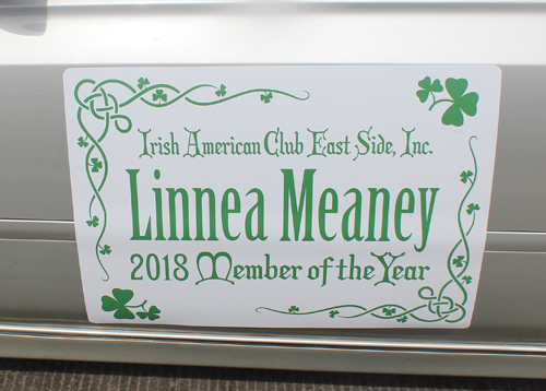 Linnea Meaney was 2018 Irish American Club East Side Member of the Year