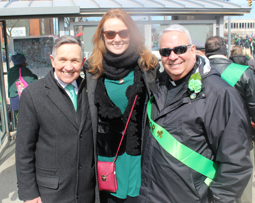 Dennis and Elizabeth Kucinich with Bishop Perez