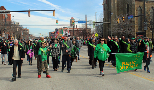 2018 Cleveland St. Patrick's Day Parade Public Officials