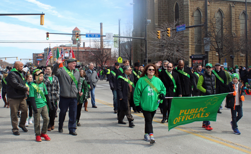 2018 Cleveland St. Patrick's Day Parade Public Officials